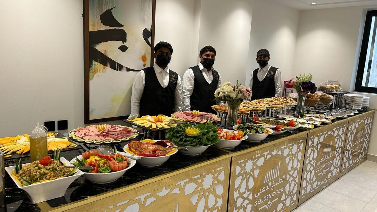 Meals prepared for pilgrim groups